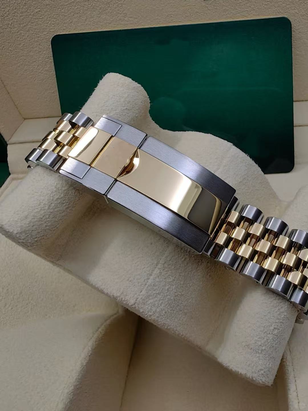 Designer Luxusuhr Herren – Saphirglas 904L Gold Automatik