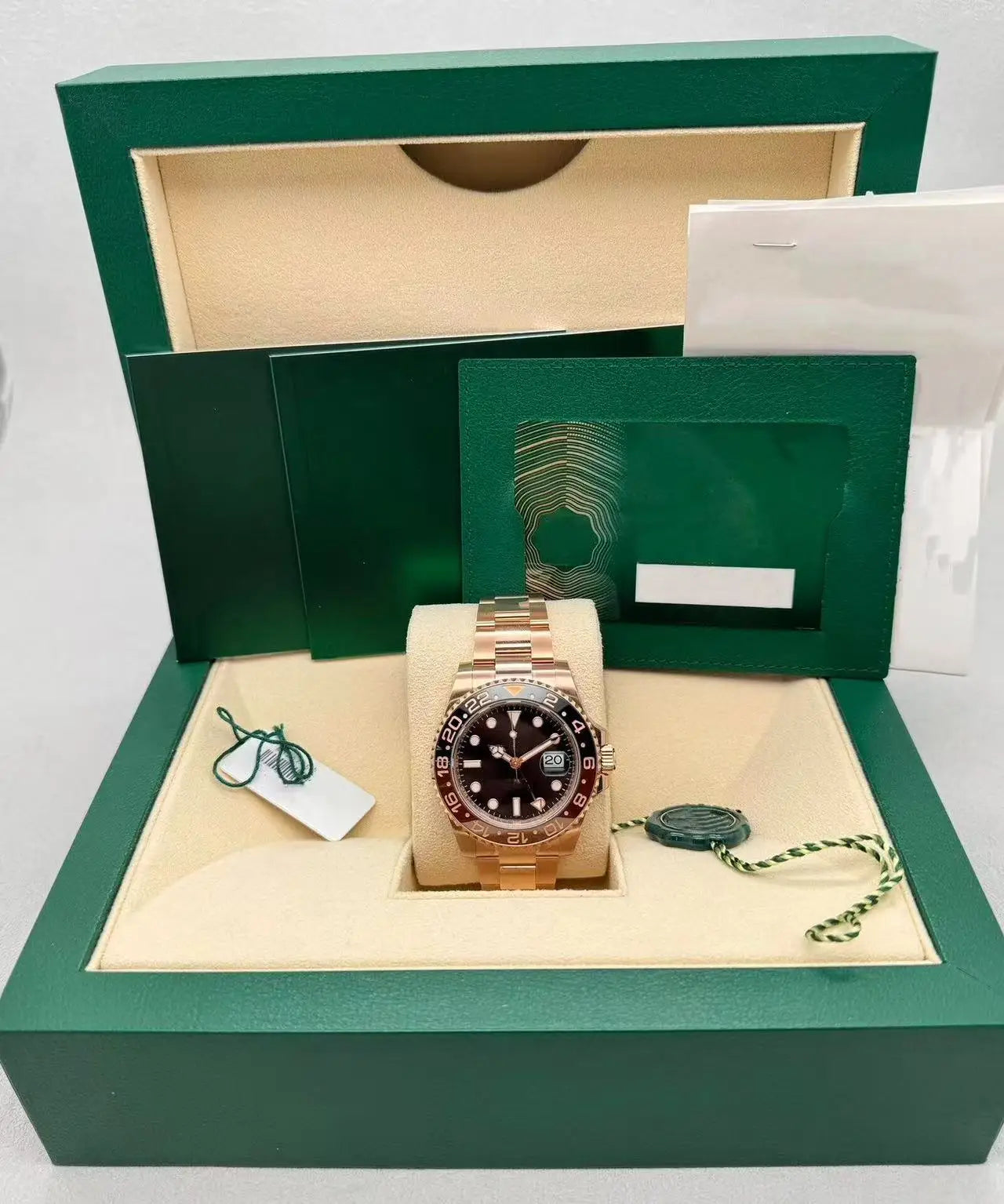 Dandong 3285 Luxusuhr Herren – Saphirglas 904L Edelstahl