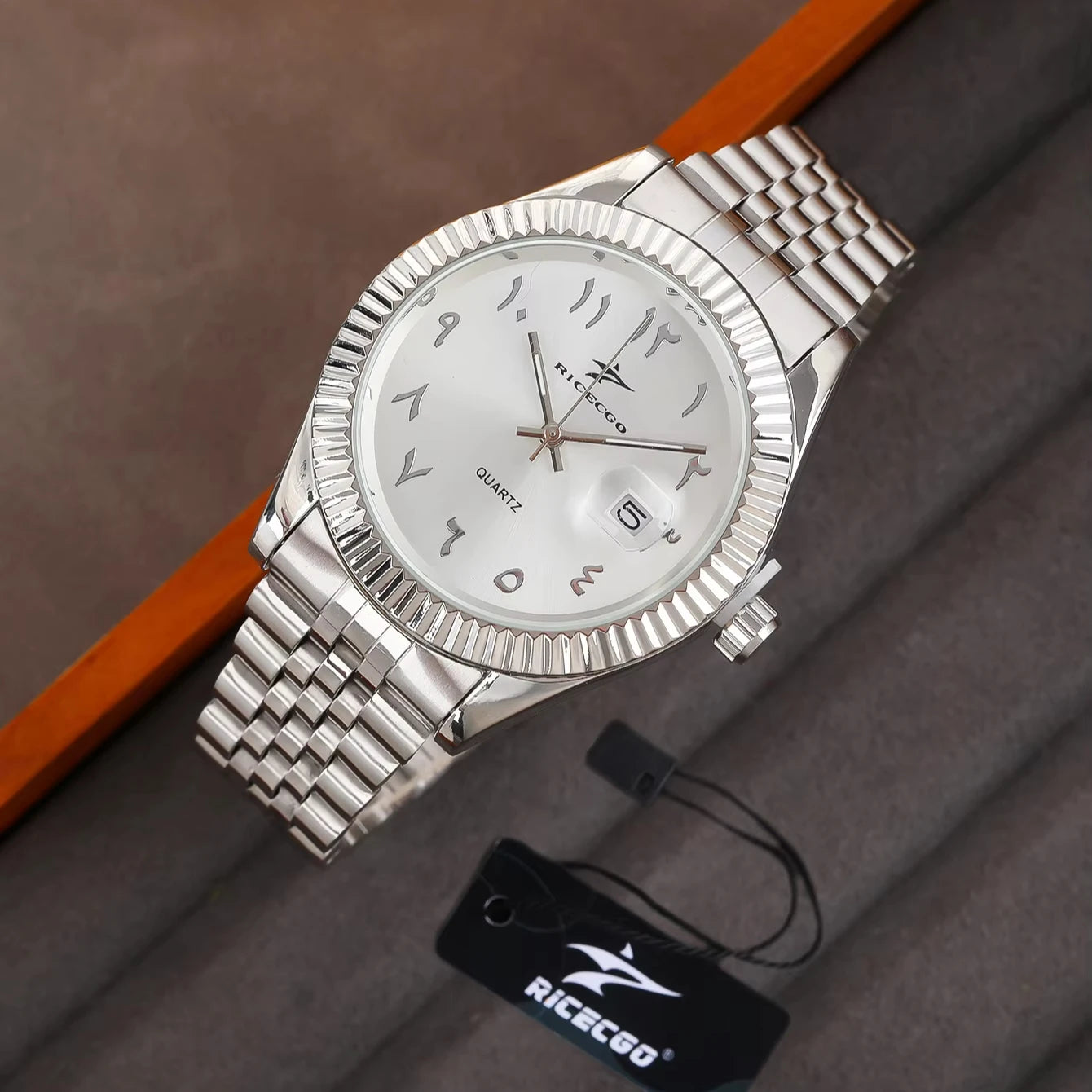 Classic Business Herrenuhr – Edelstahl Quarzuhr mit Datum