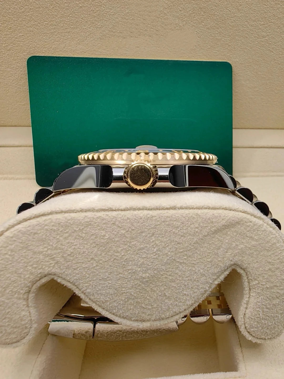 Designer Luxusuhr Herren – Saphirglas 904L Gold Automatik