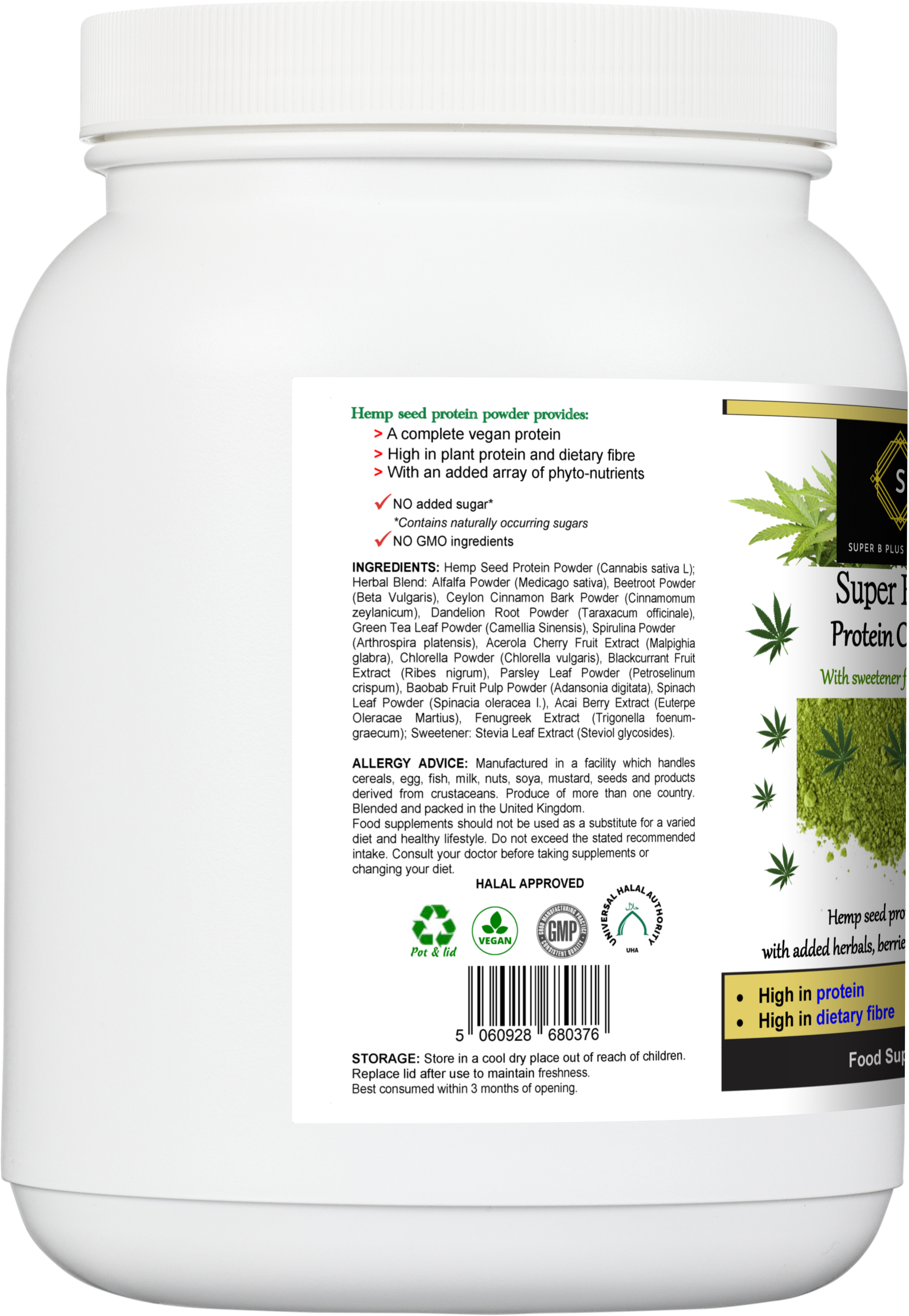 Super Hemp Protein Complex