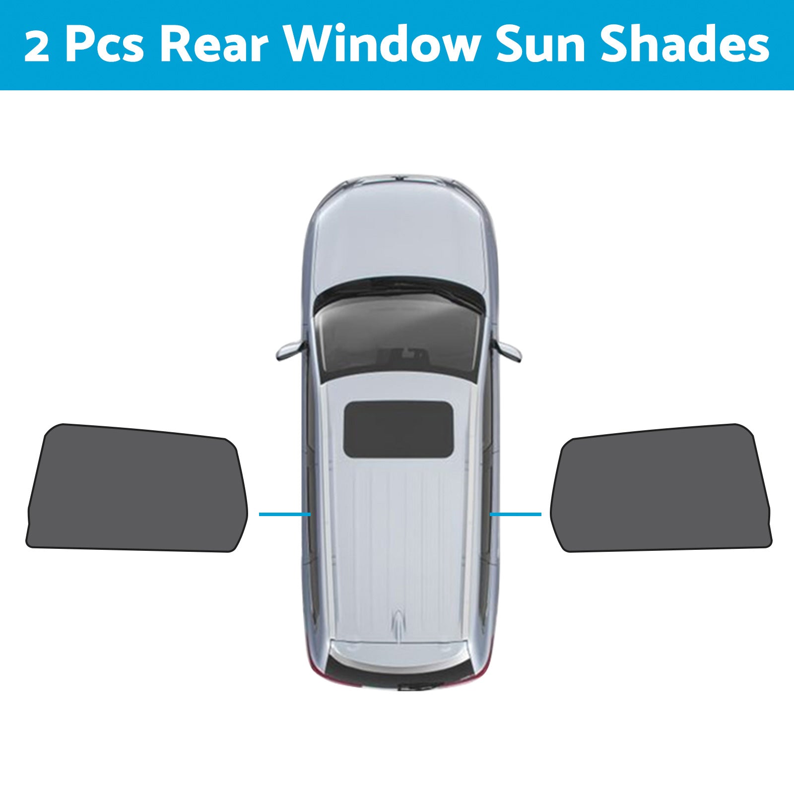 Car Window Magnetic Mesh Sun Shades Suitable For Mitsubishi Outlander 2021-2023-6
